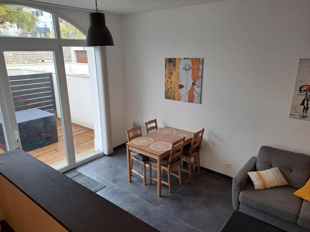 Bel Appartement Grande Terrasse Avec Parking A Dijon Ngoại thất bức ảnh